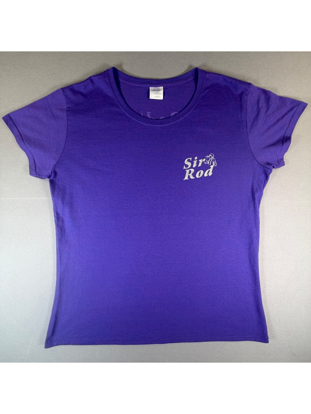 Sir Rod 14 Sweetheart Tour Shirt Women XL Purple Rod Stewart Tribute Concert Tee